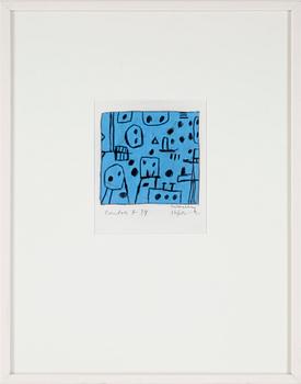 BENGT WALLBERG, blandteknik, sign o dat 95.