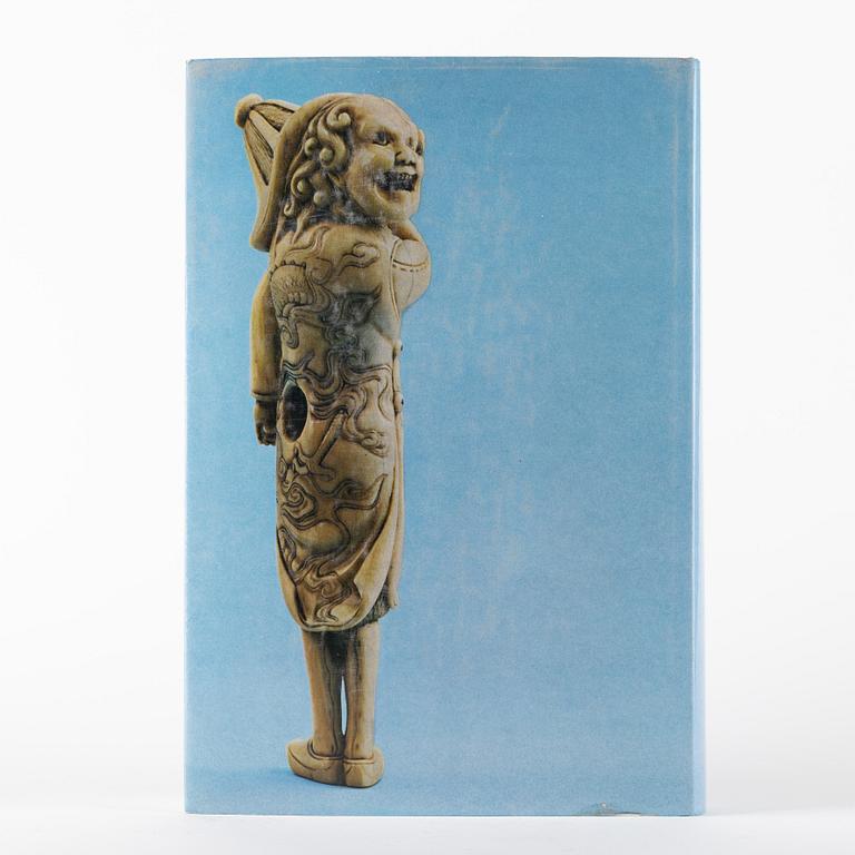 A book by Neil, K. Davey, Netsuke. A comprehensive study based on the M.T. Hindson Collection with a preface by W.W. Win.