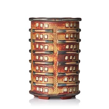 124. Wilhelm Kåge, a Farsta stoneware vase, Gustavsberg Studio 1958.