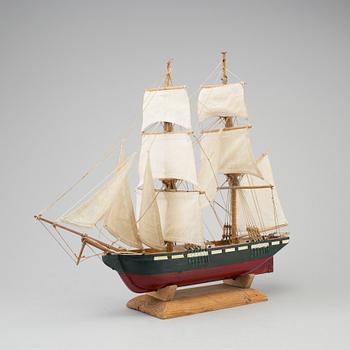 A ship model, first half of the 20th century.