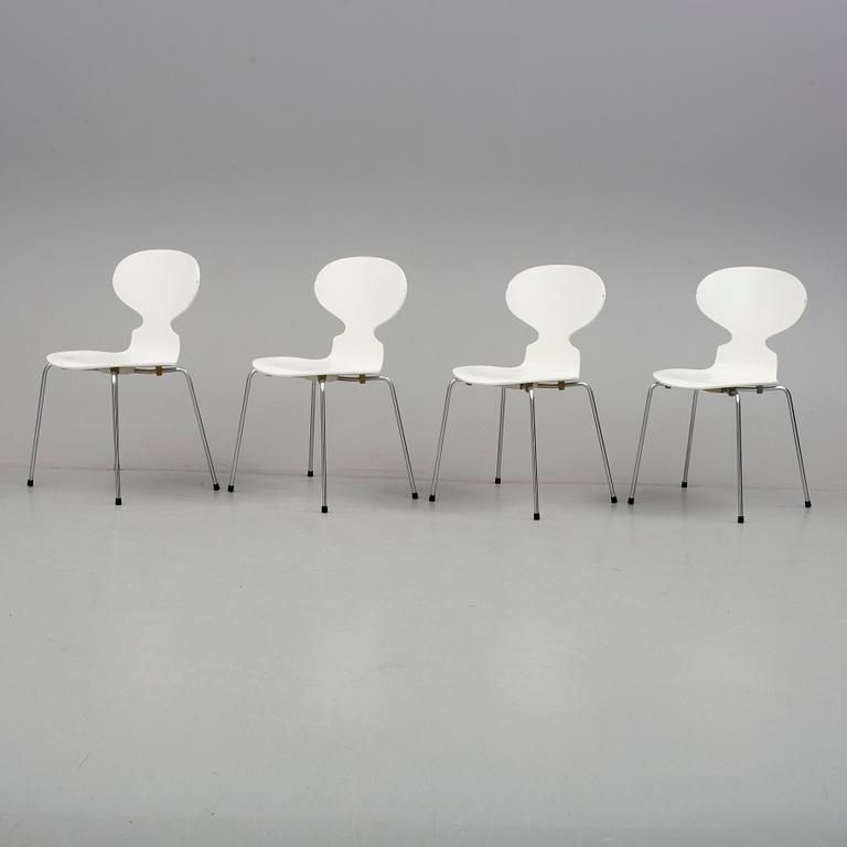 STOLAR, 4 st, "Myran", Arne Jacobsen, Fritz Hansen, 1979-80.