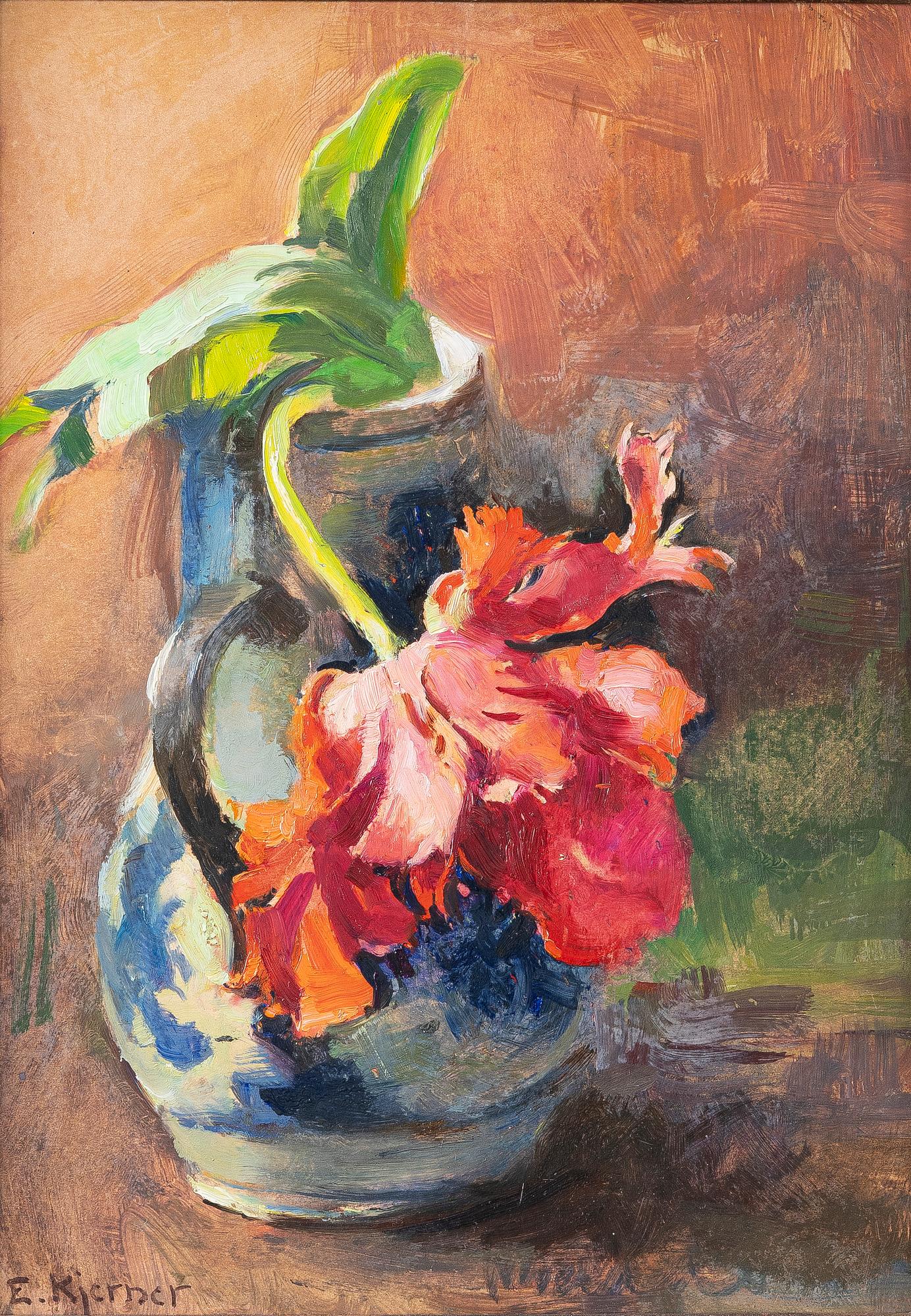 Esther Kjerner, Blomsterstilleben.