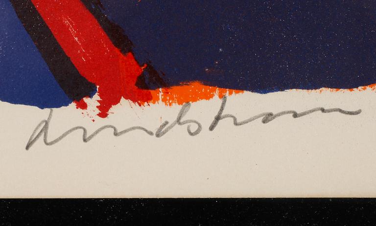 BENGT LINDSTRÖM, färglitografi, signerad och numrerad 39/90.