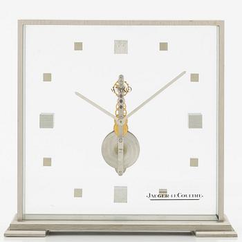 Jaeger-LeCoultre, "Double Signed Wako", bordsur, 15 x 15,5 x 3 (4,5) cm.