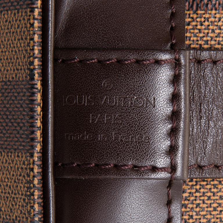 Louis Vuitton, A Damier Ebene Canvas 'Cruiser 45' Bag.