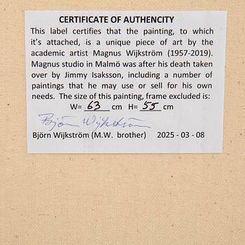 Magnus Wijkström, "Water Lily in the Pond".