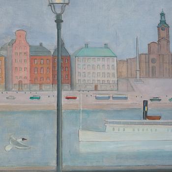 Einar Jolin, A view from Skeppsholmsbron.