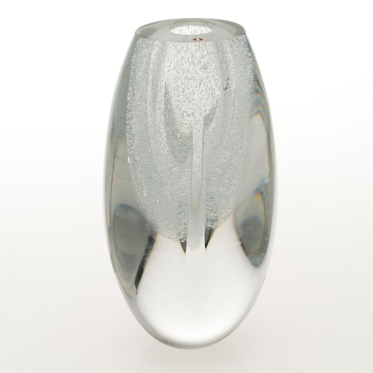 TIMO SARPANEVA, TAIDELASI, "Claritas", signeerattu Timo Sarpaneva Iittala 1984  C1302.