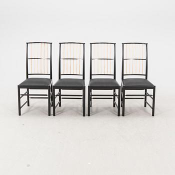 Josef Frank, stolar 4 st, modell 2025, Firma Svenskt Tenn efter 1985.