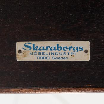 A teak dining table, mid 20th Century.
