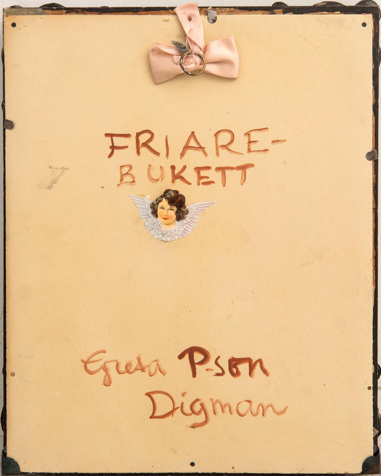 Greta P:son Digman, "Friarebukett".