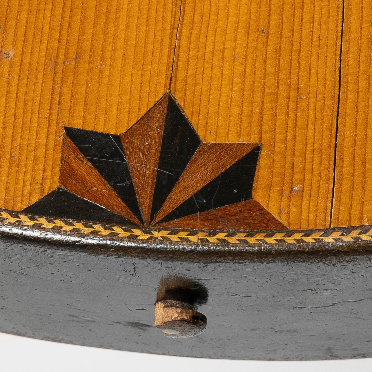 Acoustic guitar, "Wappengitarre", 19th century, Germany.