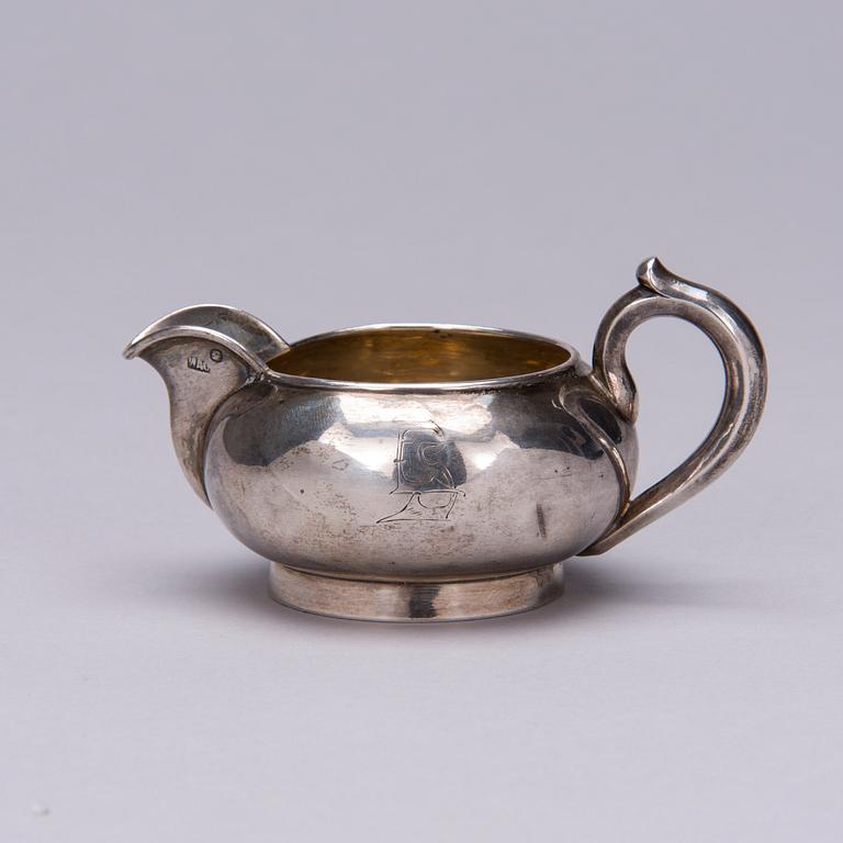 GRÄDDSNÄCKA, silver, Moskva 1893. Vikt 91 g.
