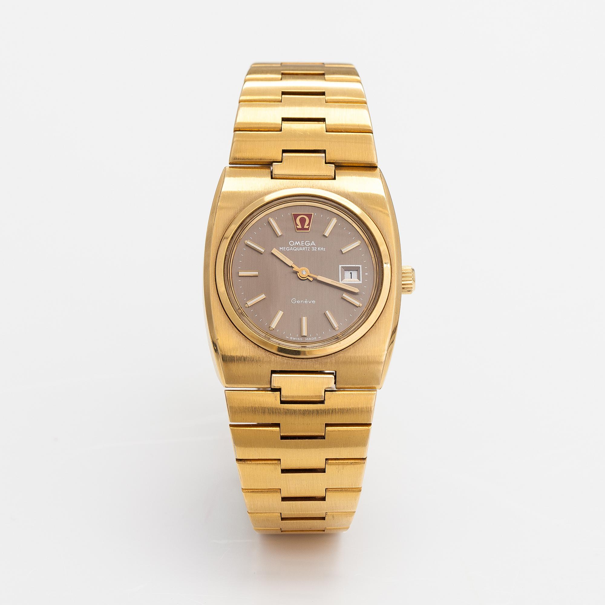 Omega Megaquartz 32 KHz Armbandsur 31 mm. Bukowskis