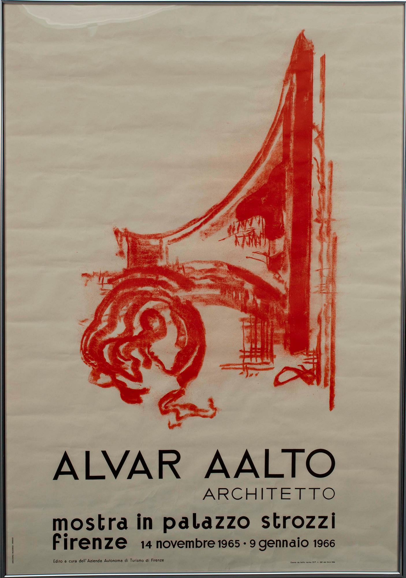 JULISTE, Alvar Aalto-näyttely, Firenze, 1965.