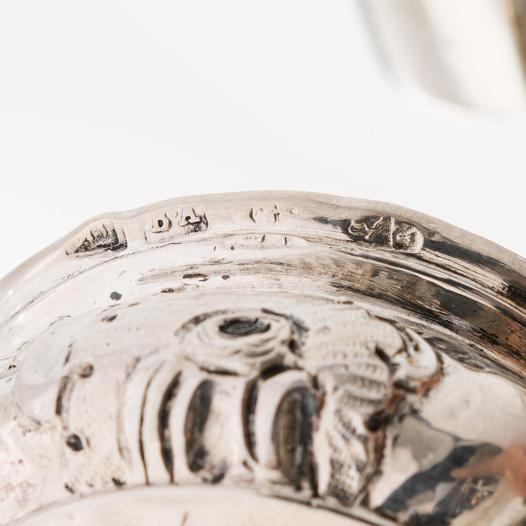Kaffekanna, silver, rokoko, Moskva, Ryssland ca 1759-1784.