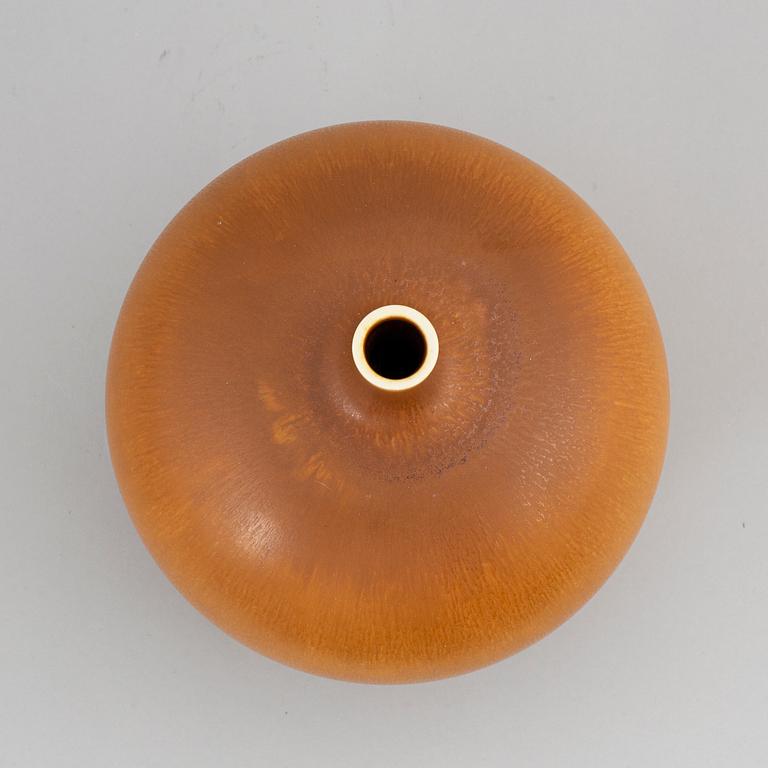 Berndt Friberg, a stoneware vase, Gustavsberg studio, Sweden 1968.