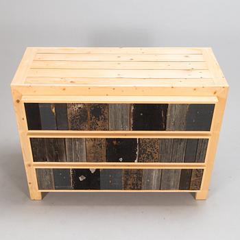 Piet Hein Eek, A 3-drawer dressoir in scrapwood.