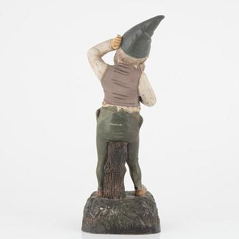 A garden gnome,  Johann Maresch, first half of the 20th Century.