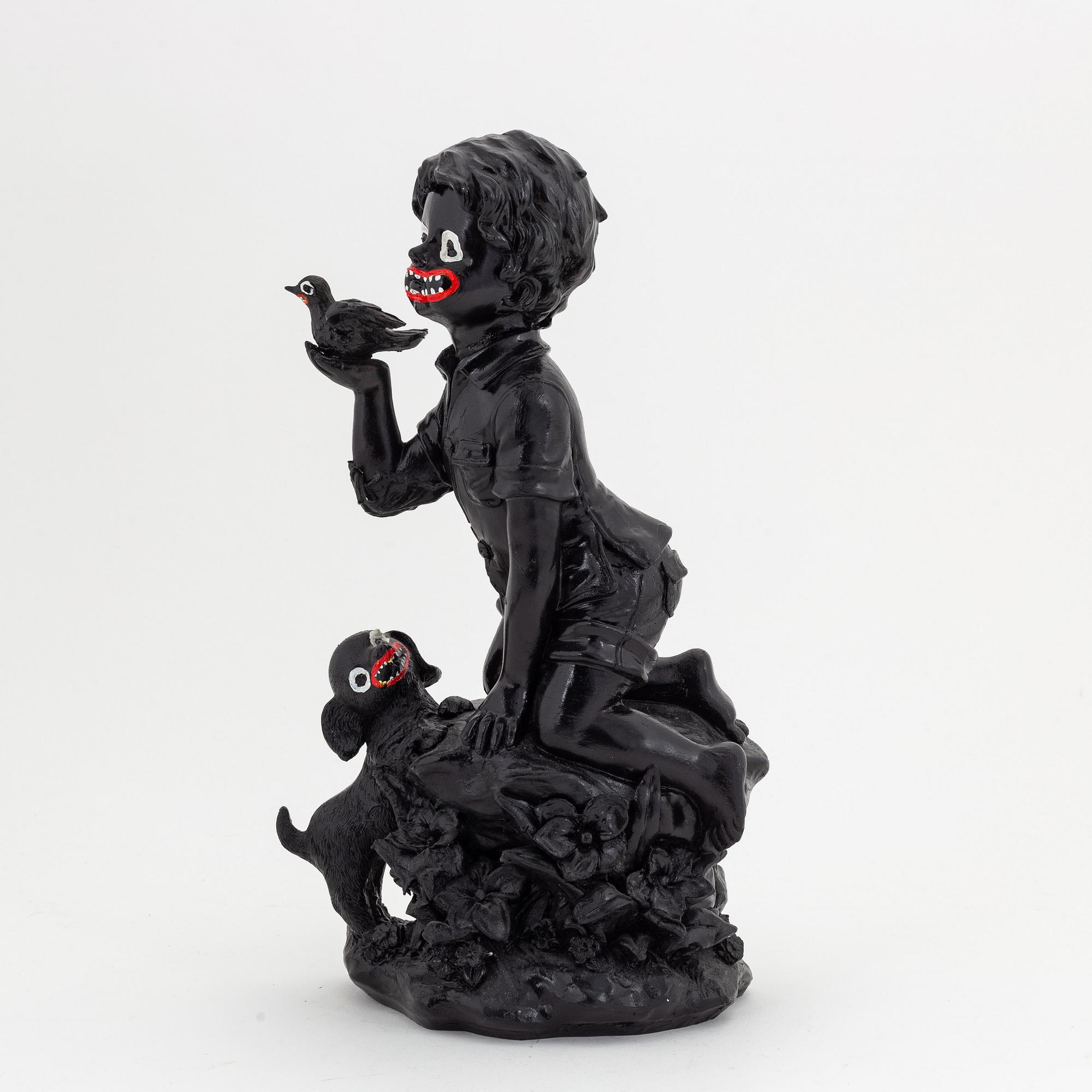 Makode Linde, skulptur, signerad, utförd 2008.