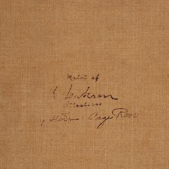 Karl Isakson, Seated woman in a green blouse.