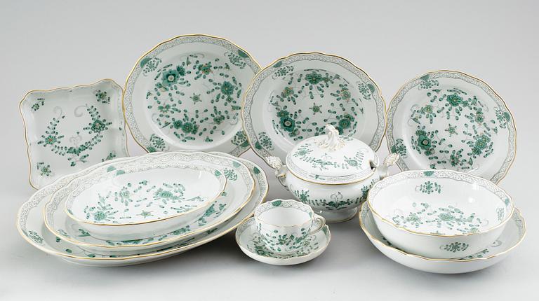 SERVISPORSLIN, 37 delar, porslin, Meissen, 1900-talets andra hälft.