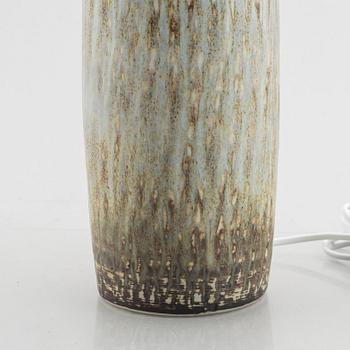 Gunnar Nylund, bordslampa, stengods, "Rubus", Rörstrand.
