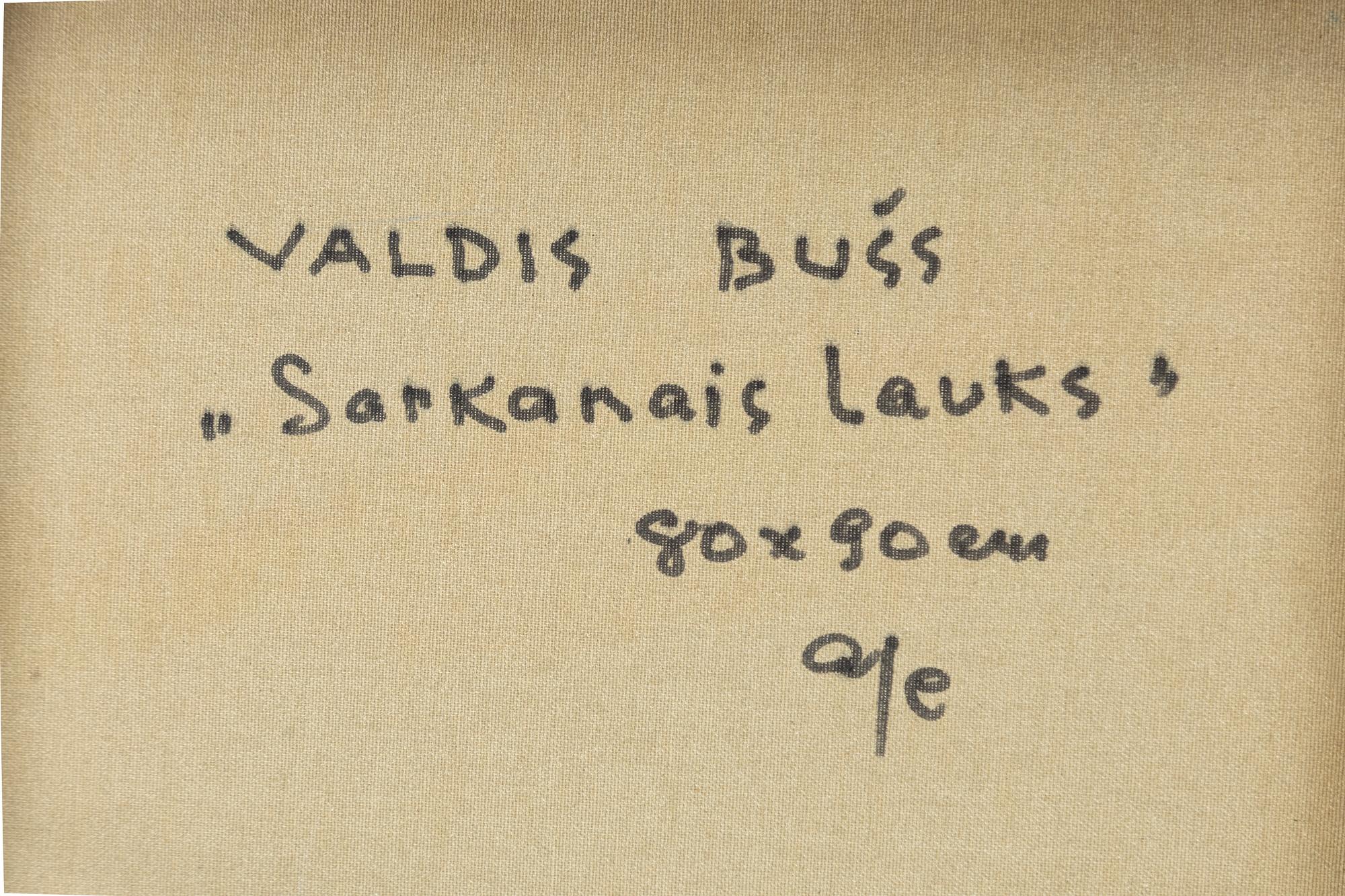 Valdis Bušs, 'Sarkanais Lauks (Red Field)'.