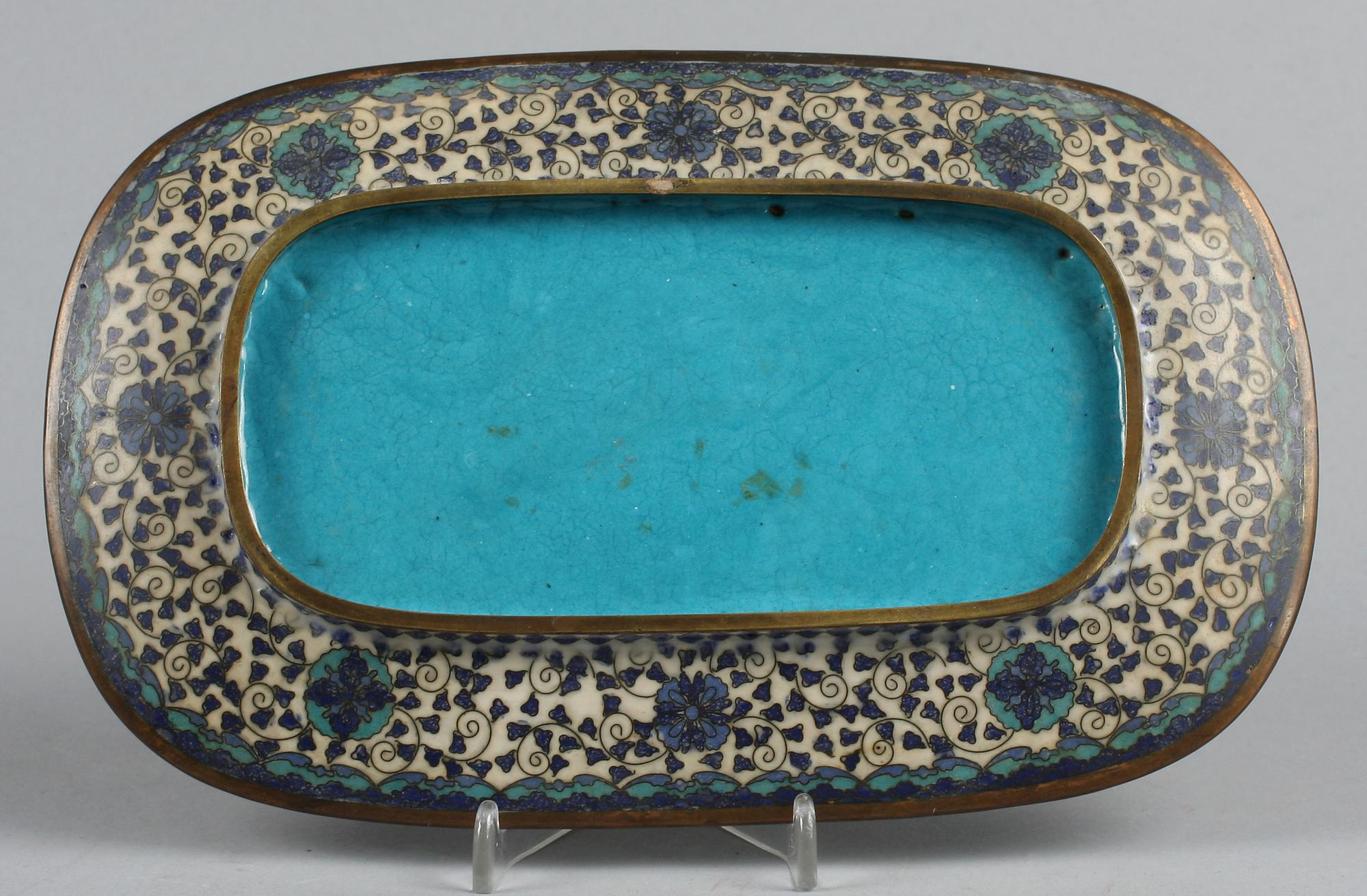FAT, cloisonné, Japan, omkring 1900.