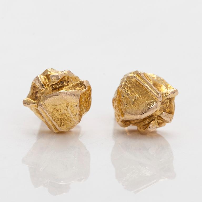 Björn Weckström, örhängen, "Nugget", 14K guld, Lapponia.