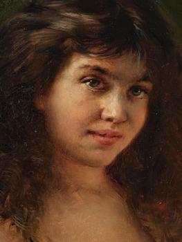Konstantin Egorovich Makovsky, Young girl.