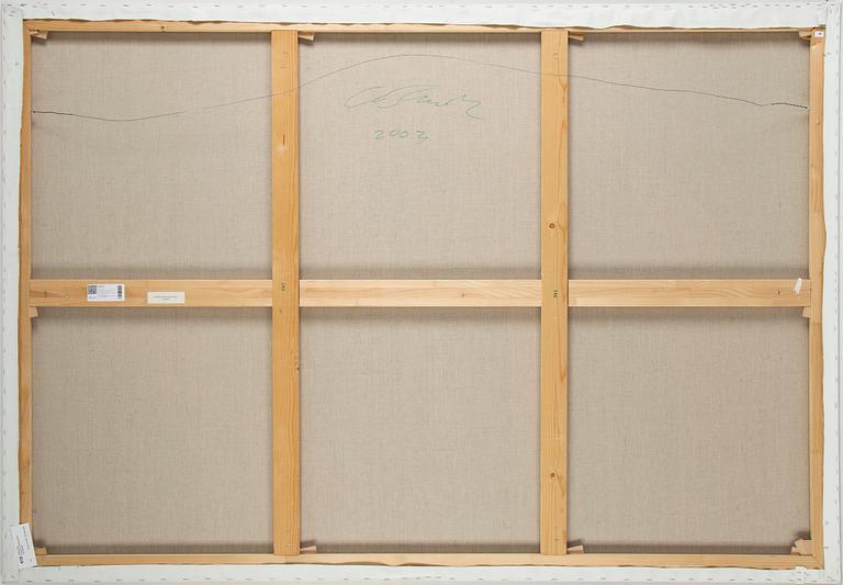 CHRISTIAN SCHMIDT-RASMUSSEN, akryl på duk, signerad Christian Schmidt-Rasmussen och daterad 2003 a tergo.