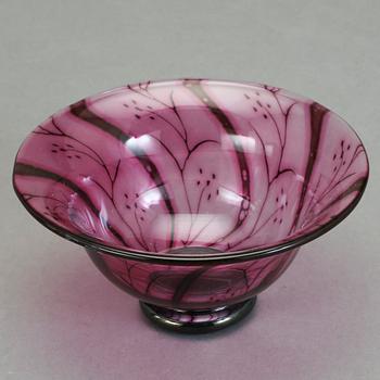 SKÅL, glas, graal, Eva Englund, Orrefors, signerad.