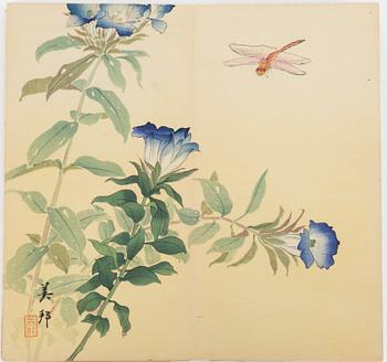 Bihō Takahashi (aktive around 1890-1930), album with 12 woodblock prints, publisher Heikichi Matsuki.