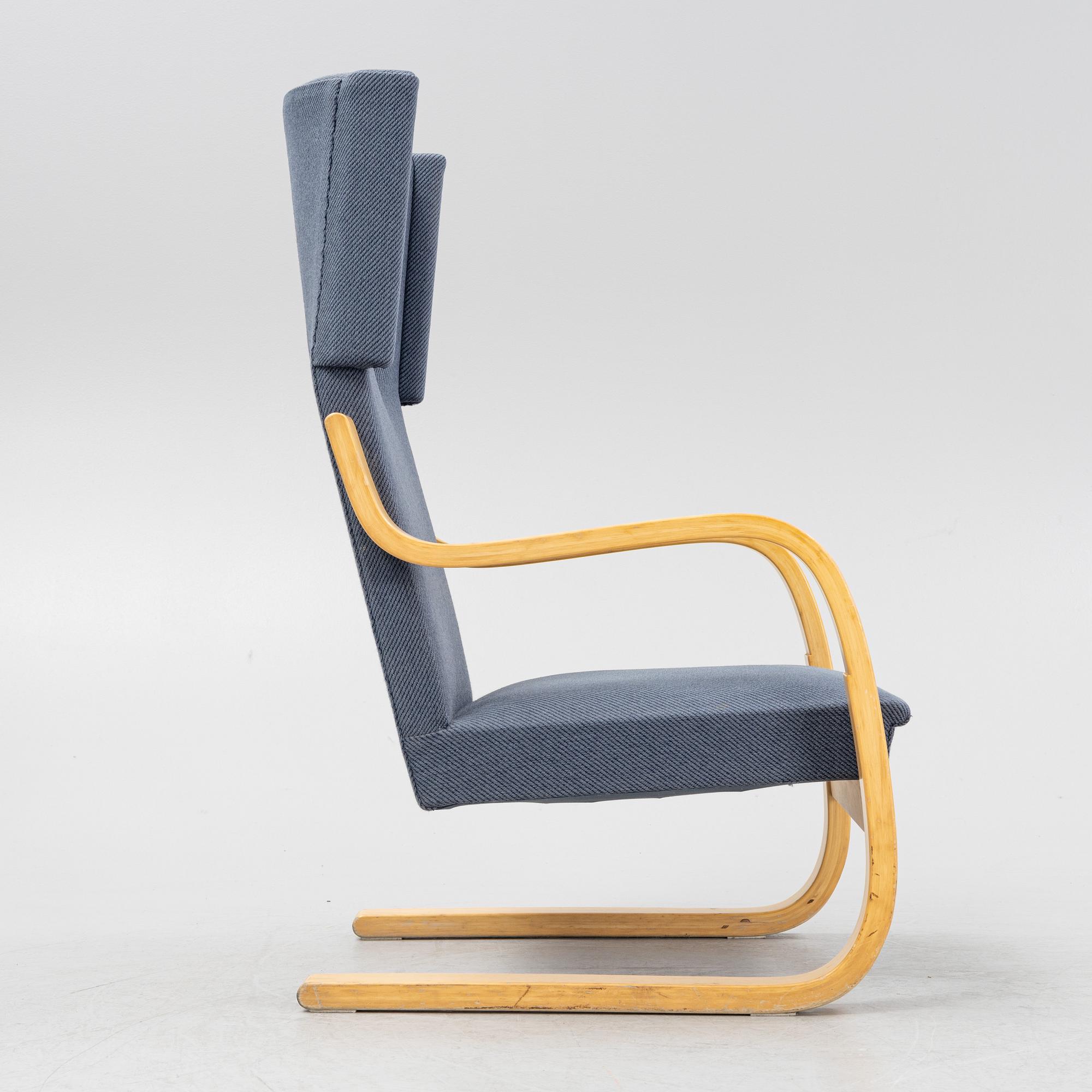 Alvar Aalto, a model 401 armchair, Artek, Finland.