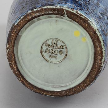 A stoneware floor vase by Ingrid Atterberg, Upsala-Ekeby.