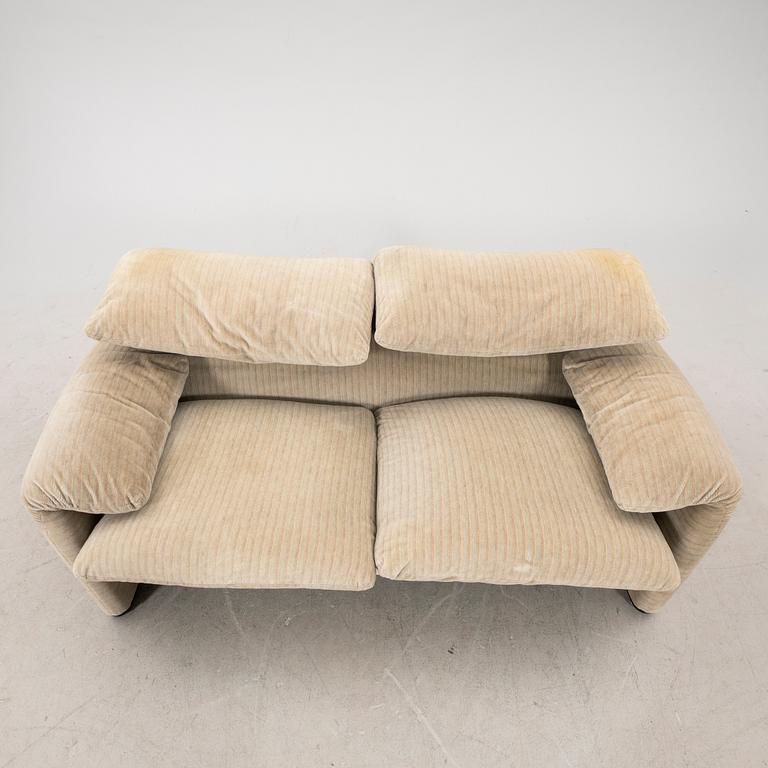 Vico Magistretti, a Maralunga sofa for Cassina Italy later part of the 20th century.