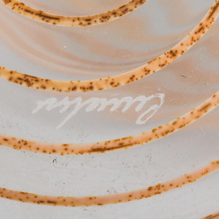 Six 1970's Cenedese, Murano glass bowls.