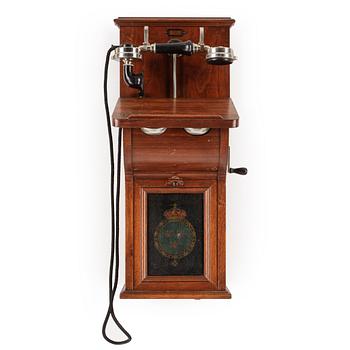 VÄGGTELEFON, LM Ericsson, 1800-talets slut.
