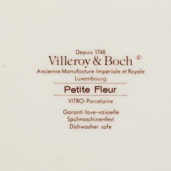 Service parts, 72 pieces, porcelain, "Petite fleur", Villeroy & Boch, 20th/21st century.