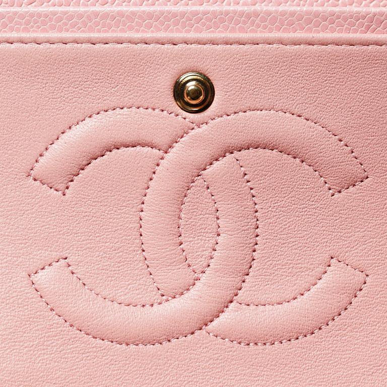 HANDVÄSKA. "Double Flap", Chanel.