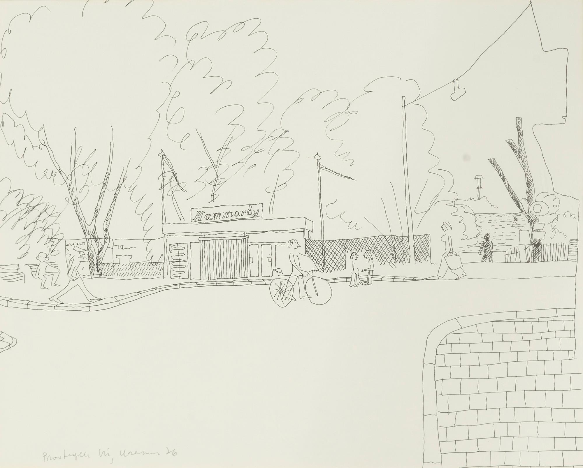 Slas (Stig Claesson), Kanalplan, Södermalm.