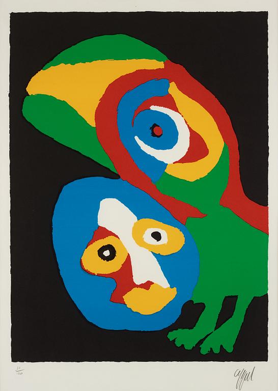 Karel Appel, Utan titel.