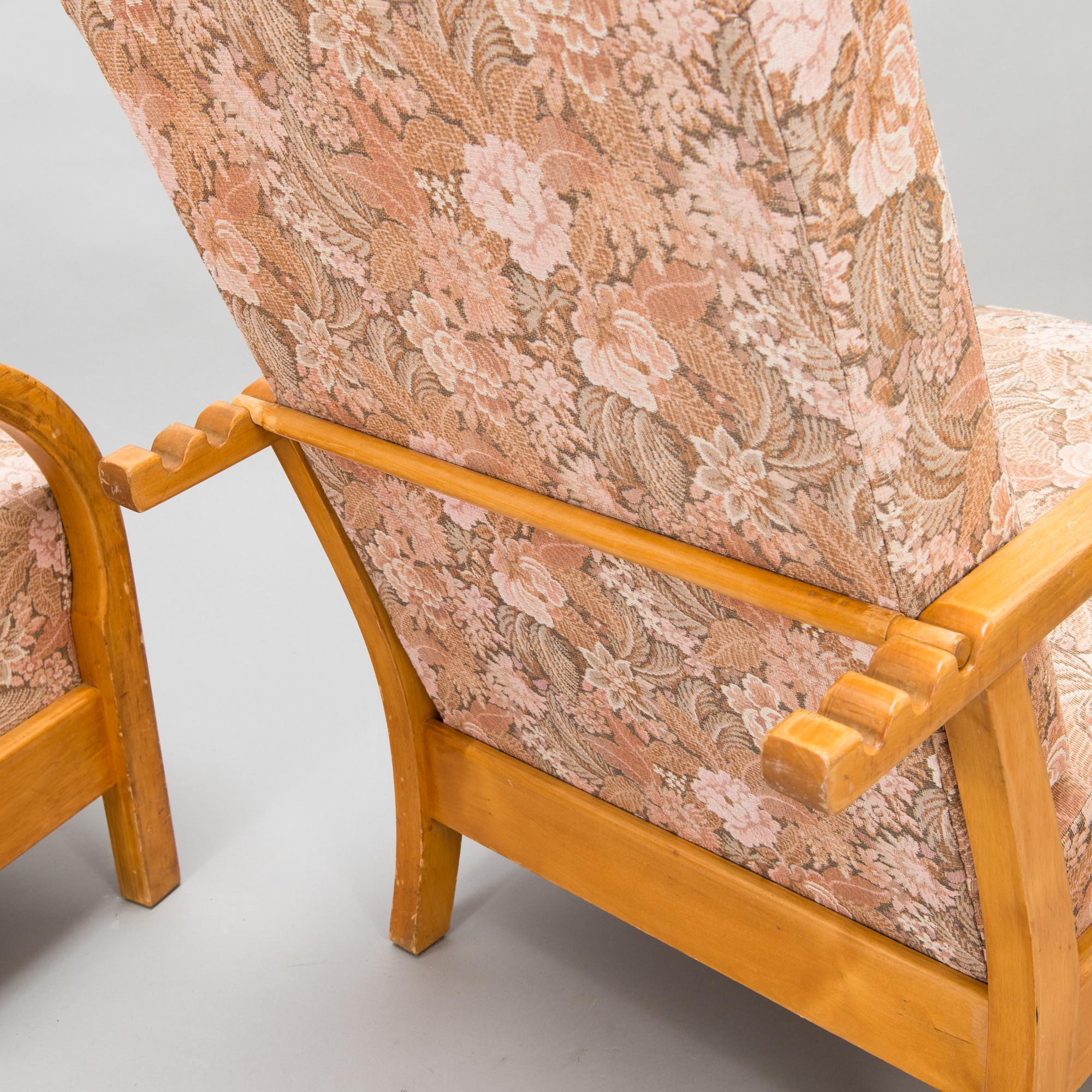 A 1930's 'Mainio' armchairs for Asko Finland.