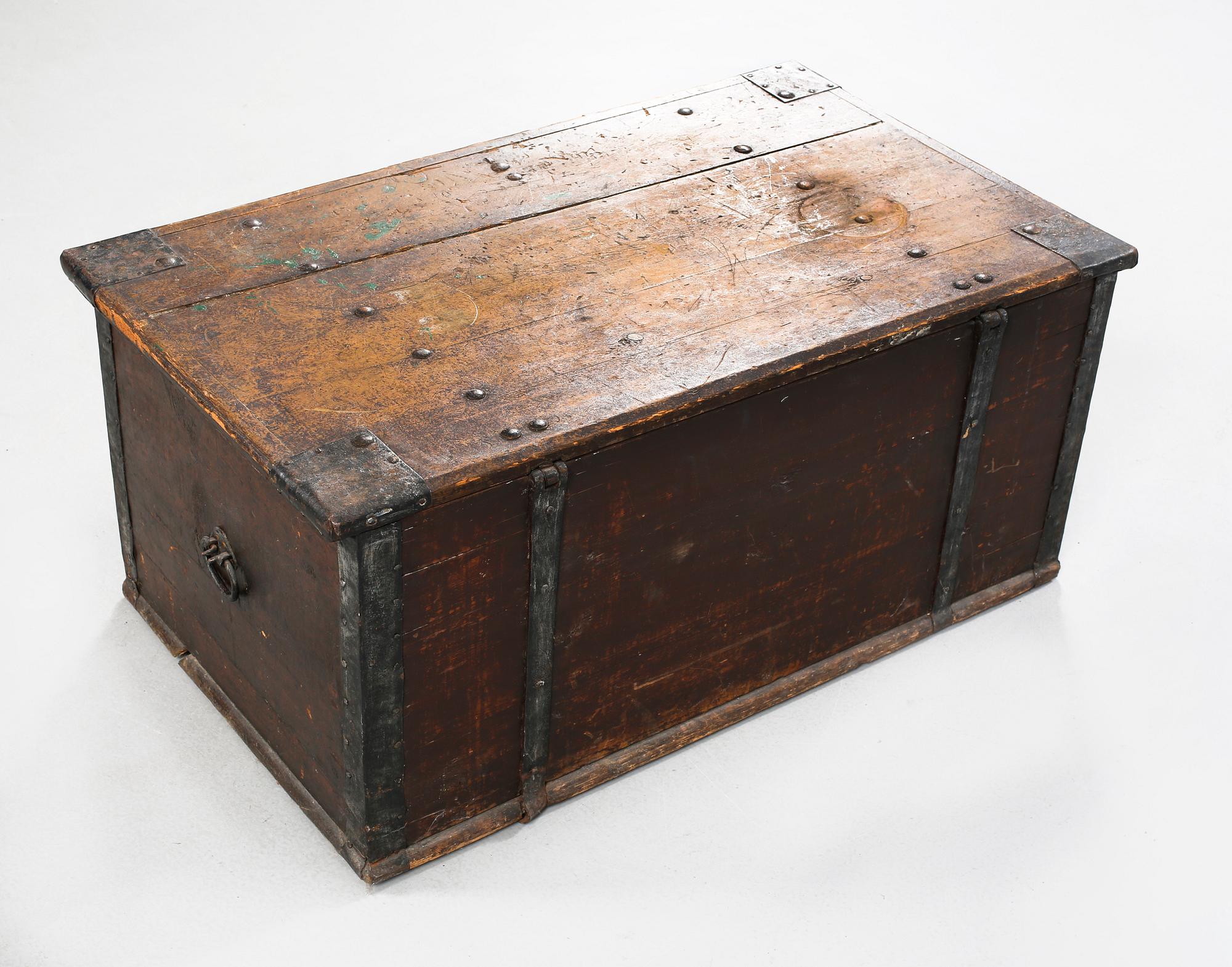 An 18th century chest.
