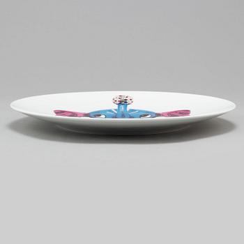 JEFF KOONS, An 'Elephant' porcelain plate by Jeff Koons, Bernardaud, edition 785/2500.