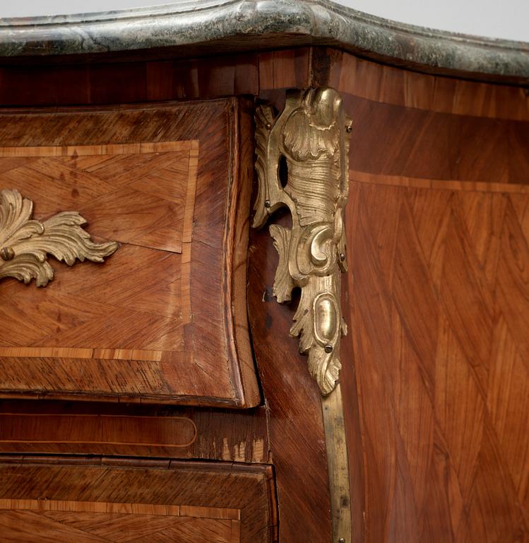 A Swedish Rococo 18th century commode.