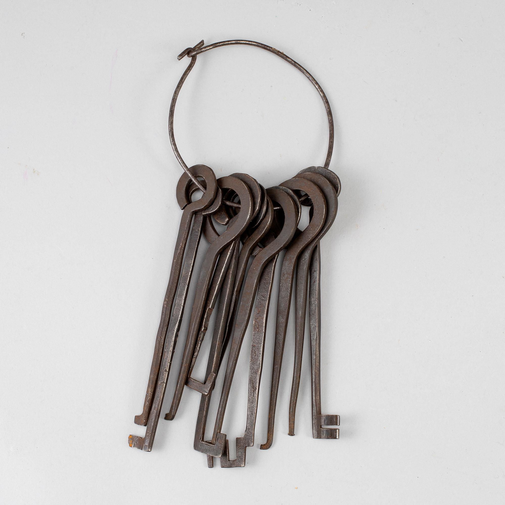 DYRKNYCKLAR, smide, 11 st, 1800-tal.