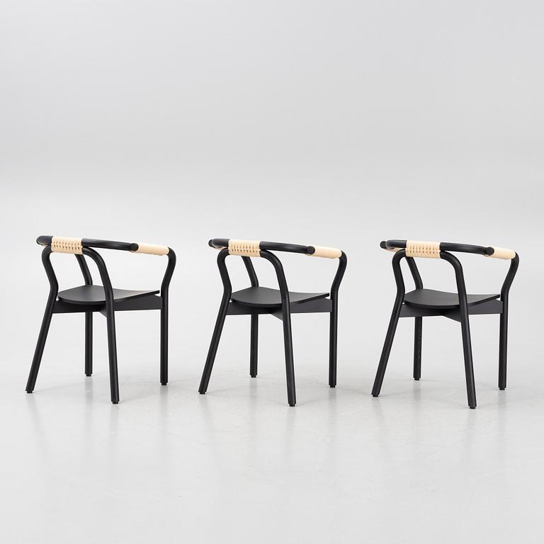 Tatsuo Kuroda, six "Knot" chairs, Normann Copenhagen, Denmark.