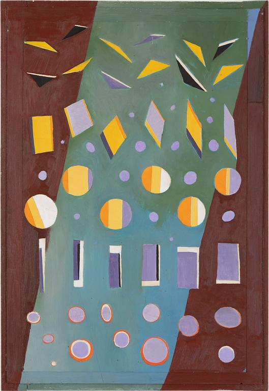 Torsten Esbjörnsson, acrylic on panel, signed verso.
